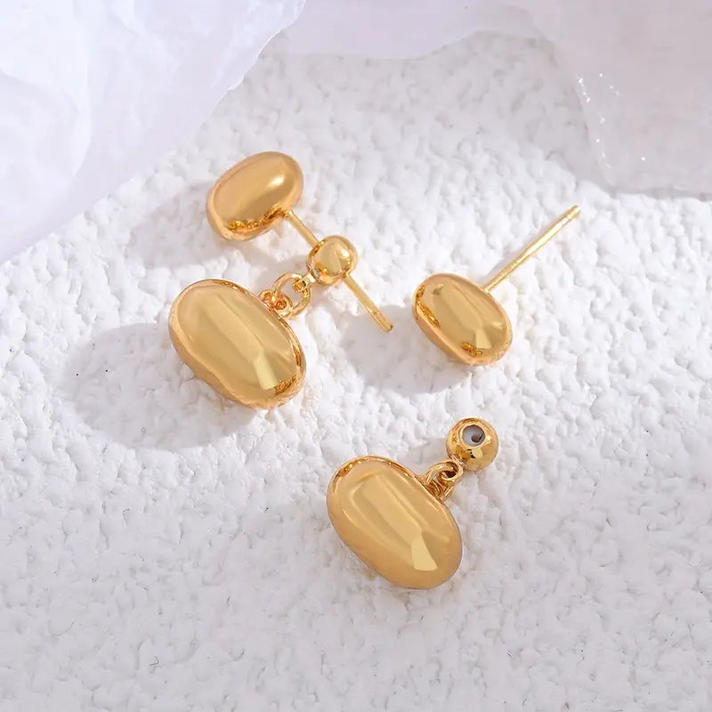 Round Sphere Earrings