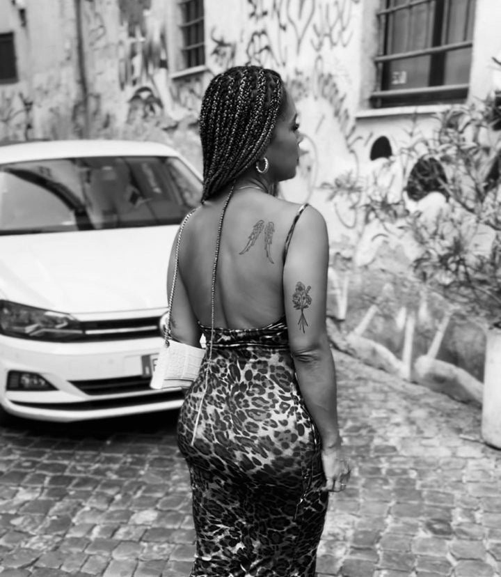 Backless Leopard Dress