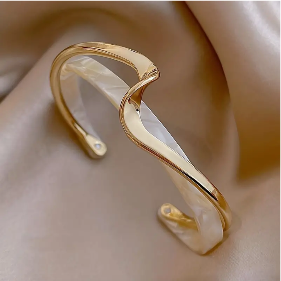 Wave Cuff Bangle