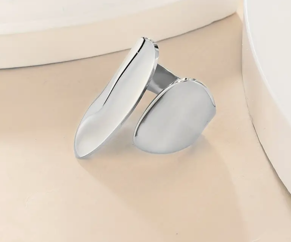 Silver Irregular Ring