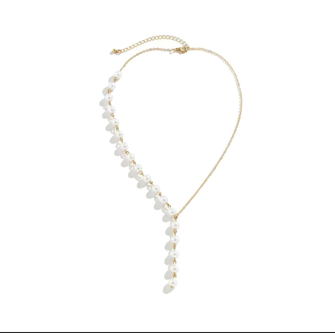 Long Pearl Necklace