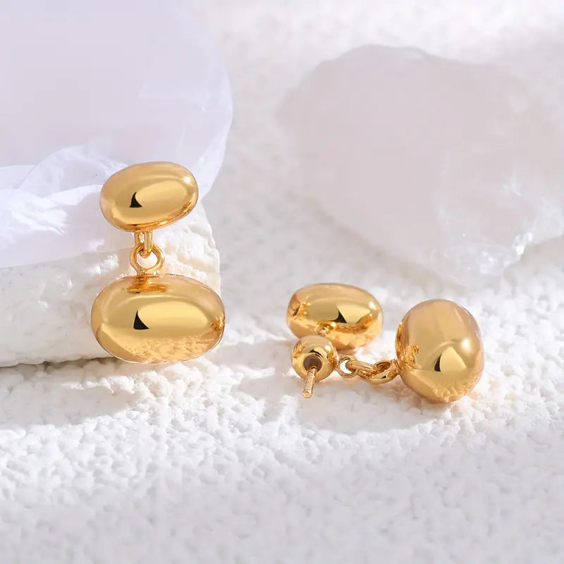 Round Sphere Earrings