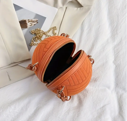 Orange Mini Ball Bag