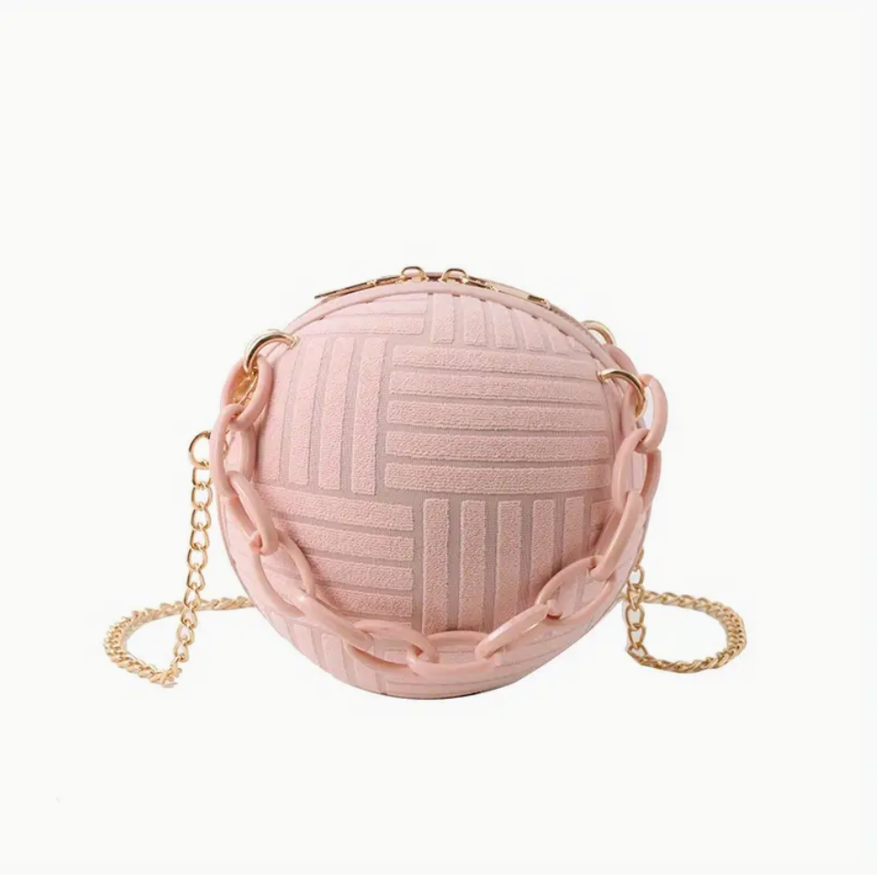 Pink Mini Ball Bag