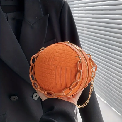 Orange Mini Ball Bag