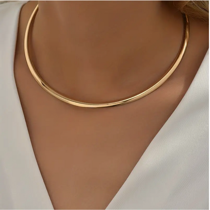 Golden Chocker Necklace