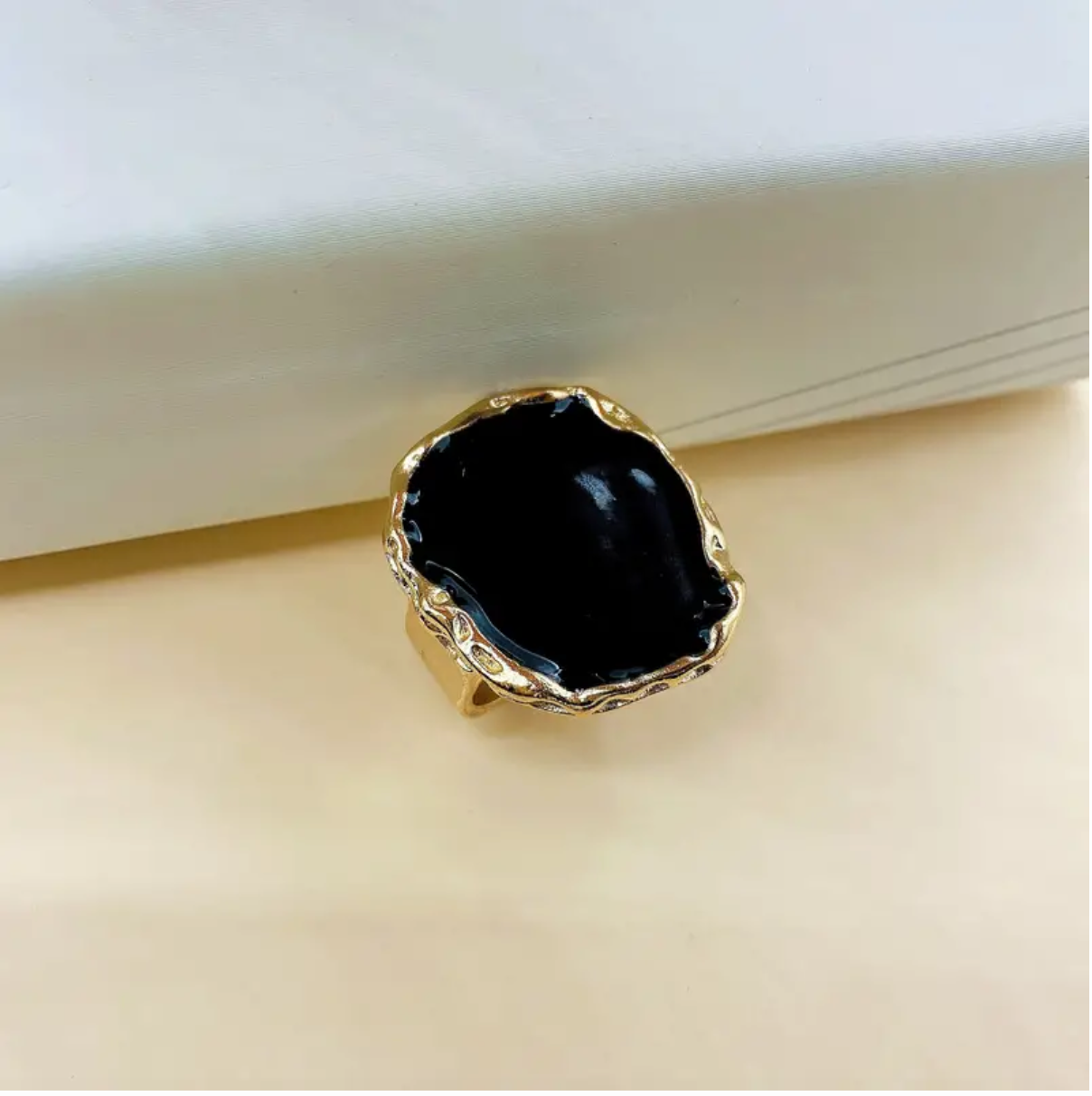 Golden Black Ring