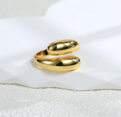 Gold Duo Ring