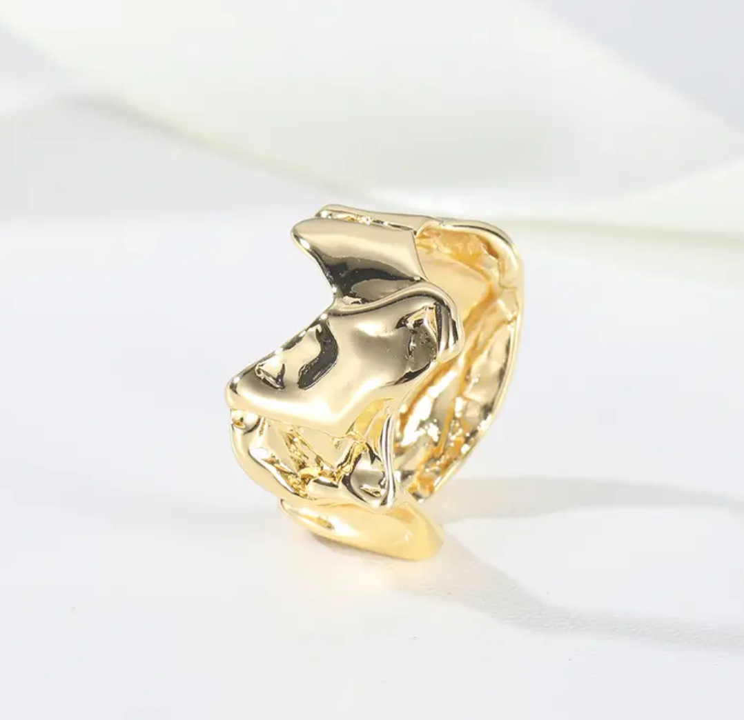 Gold Lava Ring