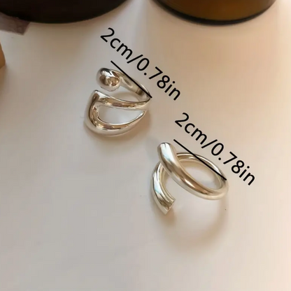 Line Pattern Rings