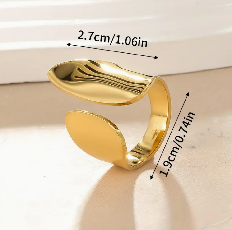 Gold Irregular Ring