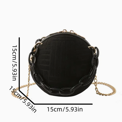 Black Mini Ball Bag