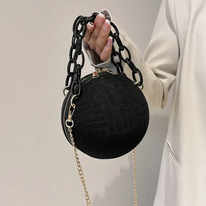 Black Mini Ball Bag