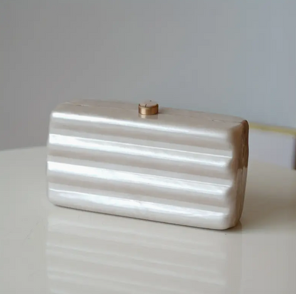 Wavy Pearly Clutch