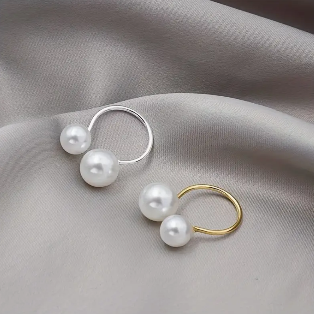 Pearl Cuff Rings