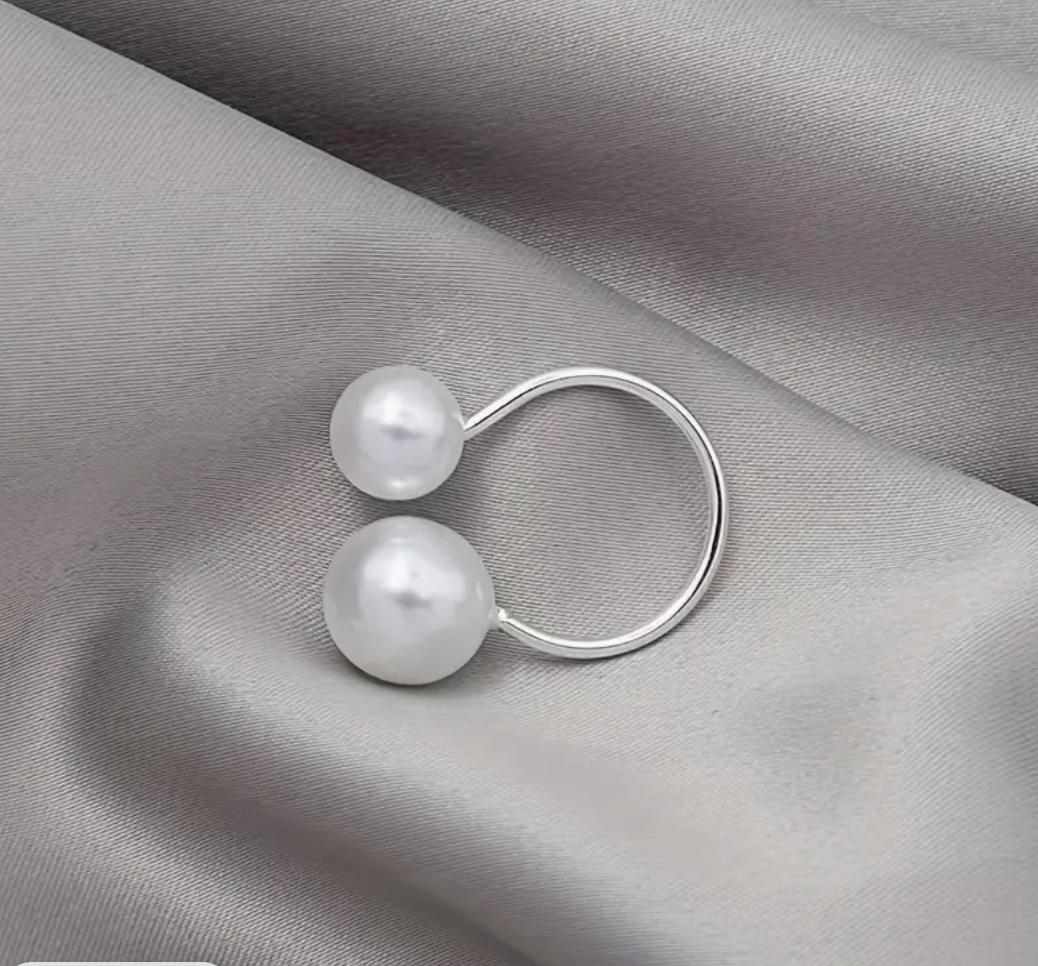 Pearl Cuff Rings