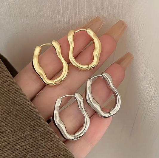 Illusion Hoop Earrings