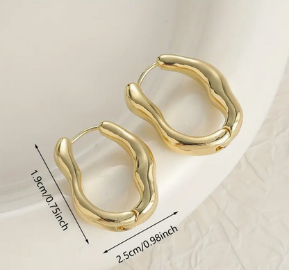 Illusion Hoop Earrings