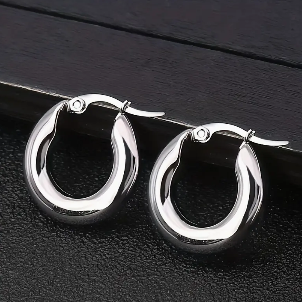 Solid Ring Earrings